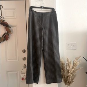 Armani Collezioni  100% Virgin  Wool Stripe Career Pants Size 8